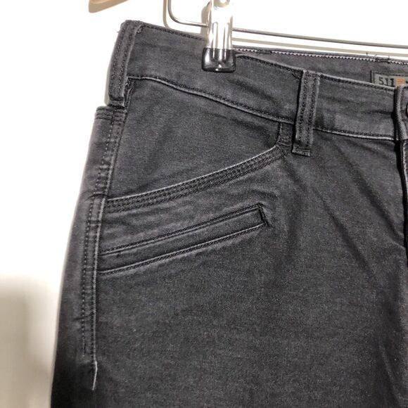 5.11 Tactical Pants Women's 8 Long Gray Defender-Flex Slim Stretch Mag Pocket - Picture 6 of 16